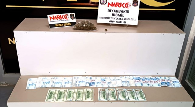 Bismilde narkotik uygulamasında 1 kişi tutuklandı