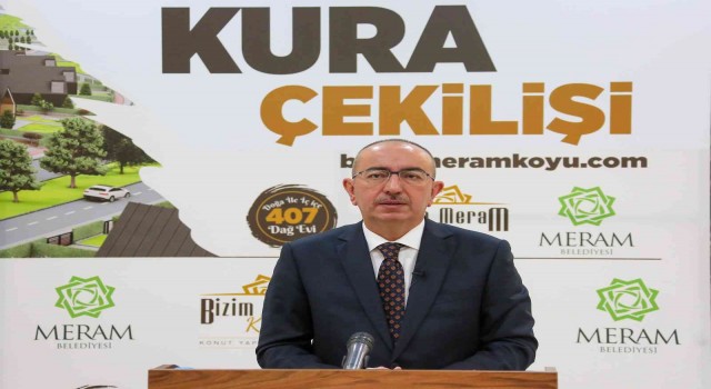 Bizim Meram Köyü Dağa Evlerinde kuralar çekildi