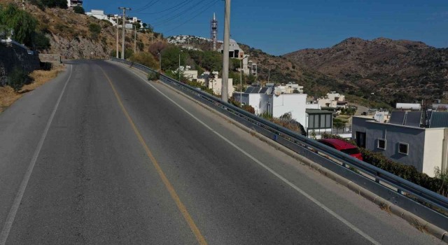 Bodrum genelinde 16 bin metre bariyer yapıldı