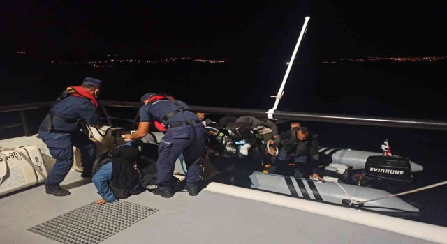 Bodrumda 10 düzensiz göçmen yakalandı