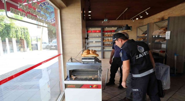 Bodrumda zabıta ekiplerinden fırın ve pastanelere denetim