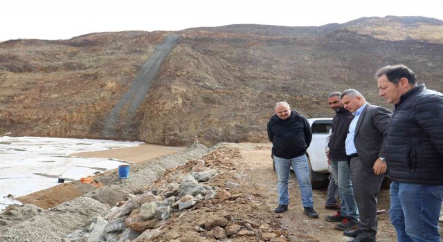 Bölge Müdürü Yavuz, Narman Şehitler Barajında incelemelerde bulundu