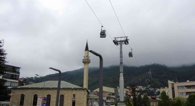 Boztepede sis manzarası