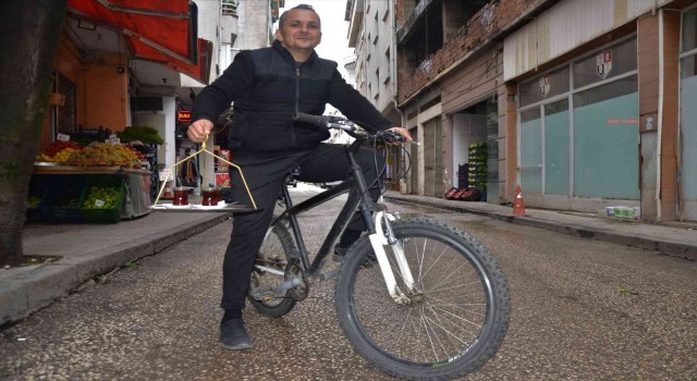 Bu da iki tekerli çaycı