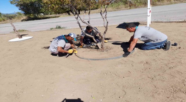 Burhaniyede parklara önem veriliyor