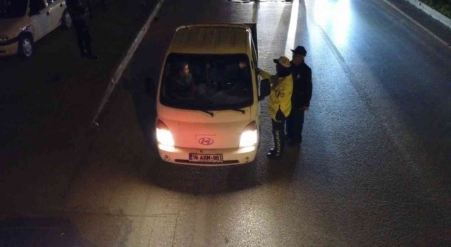 Bursada 200 polis ve jandarma ile huzur uygulaması