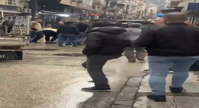 Bursada meydan muharebesi kameralara yansıdı