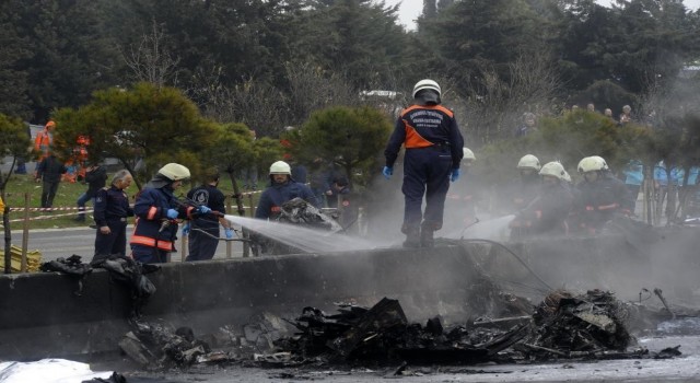 Büyükçekmecede 7 kişinin öldüğü helikopter kazası davasına başlandı