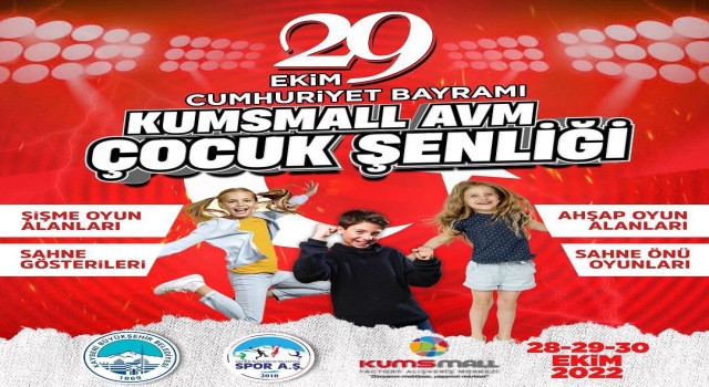 Büyükşehir Spor A.Ş.nin Avm Çocuk Şenlikleri başlıyor