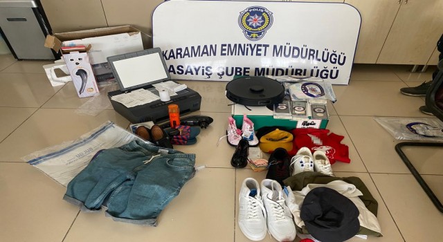 Çaldığı ürünleri iade ederek paraya çevirmeye çalışan 1 kişi tutuklandı
