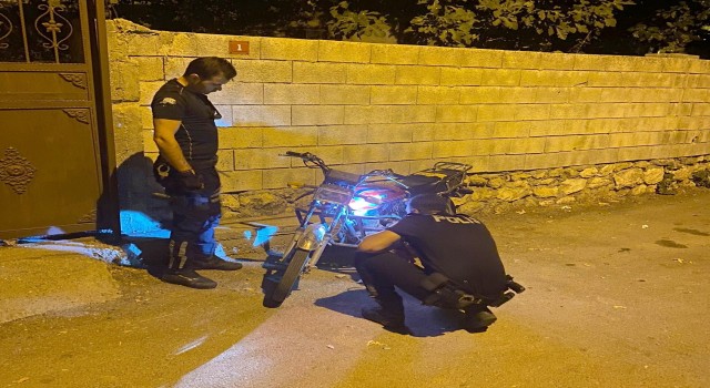 Çalıntı motosikleti Yunus polisleri buldu