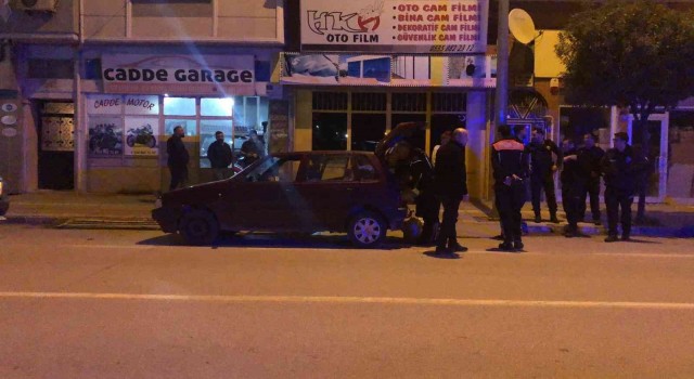 Çalıntı otomobille yakalandılar