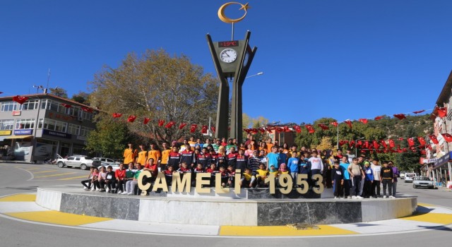 Çamelinde Cumhuriyet Koşusu yapıldı