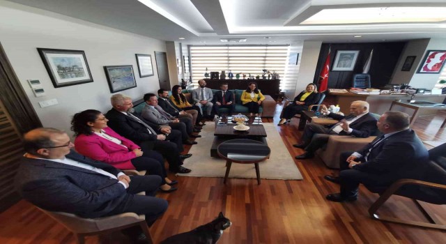Çanakkale Barosundan Başkan Gökhana ziyaret