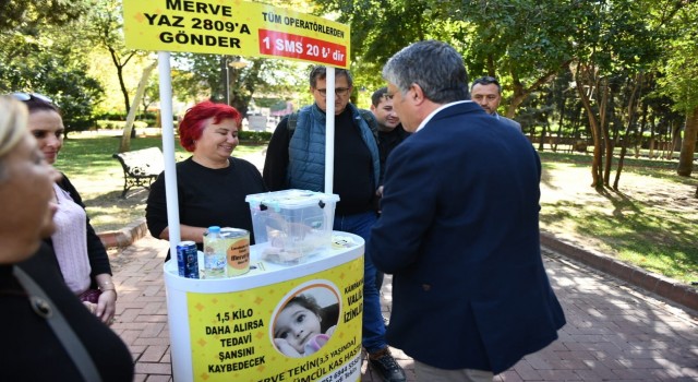 Çanakkale Belediyesinden Merve bebeğe destek