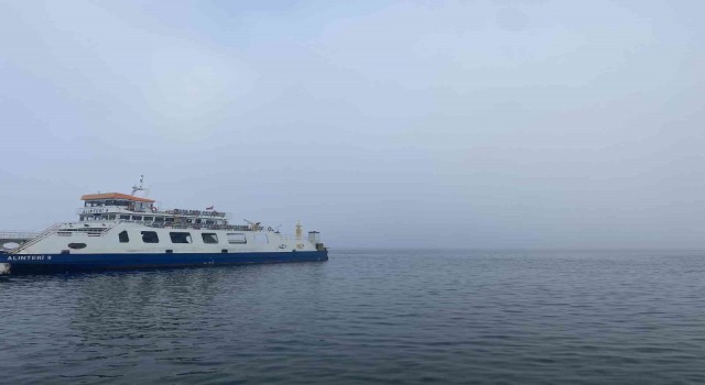 Çanakkale Boğazı yoğun sis nedeniyle kapatıldı