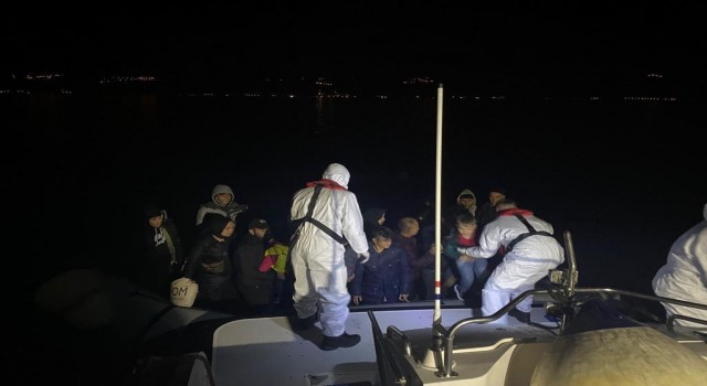 Çanakkalede 23 kaçak göçmen yakalandı