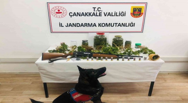 Çanakkalede uyuşturucu operasyonu