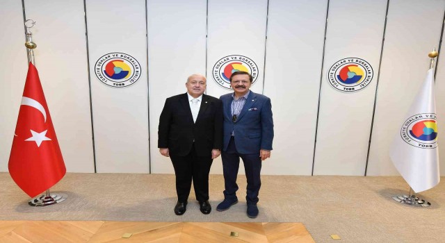 Çarşamba Ticaret Borsasından Hisarcıklıoğluna ziyaret