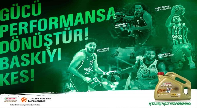 Castrol, EuroLeague ve EuroCupa desteğini sürdürüyor