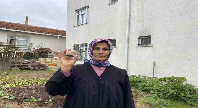 Çekmeköyde ‘başımıza taş yağacak deyimi gerçek oldu