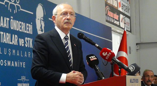 CHP Lideri Kemal Kılıçdaroğlu: "Suriyelileri Ülkelerine Yollayacağız"