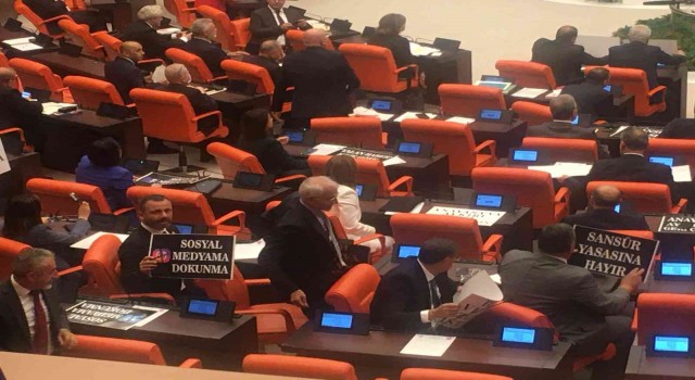 CHPden ‘Basın Kanununa tepki