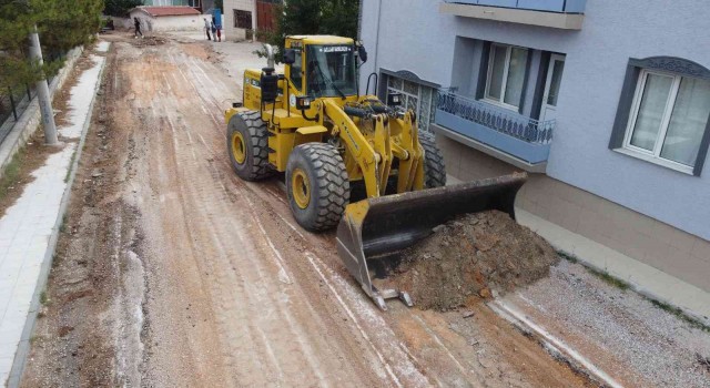 Çifteler toz ve çamurdan kurtuldu