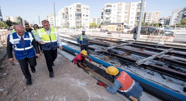 Çiğli Tramvayı martta işletmeye açılacak