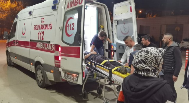Cip yayaya, otomobil de cipe çarptı: 3 yaralı
