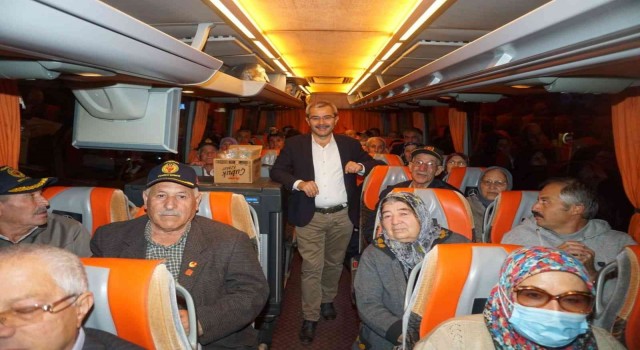 Çivrilli gazi ve şehit yakınları Çanakkaleye uğurlandı