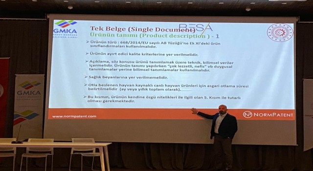 Coğrafi işaret eğitimi projesi