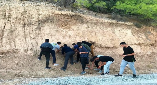 Coğrafya öğrencileri Kalede arazi çalışması gerçekleştirdi