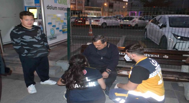 Çorluda trafik kazası: 1 yaralı
