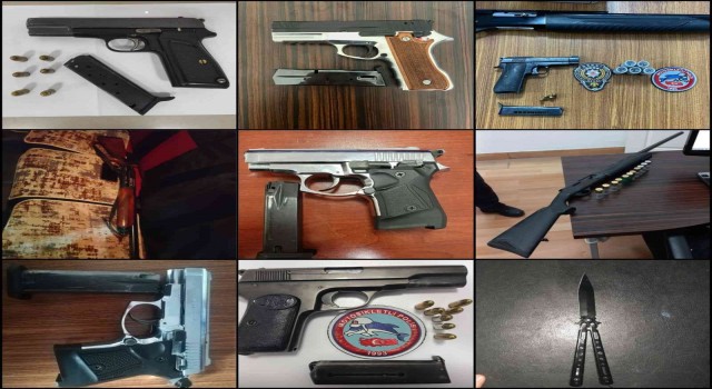 Çorumda haklarında arama kararı bulunan 34 kişi yakalandı