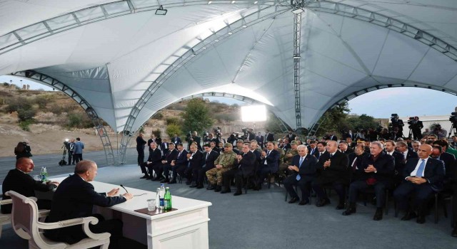 Cumhurbaşkanı Erdoğan: Azerbaycan-Ermenistan ile Türkiye-Ermenistan normalleşme süreci birbirini destekleyerek ilerlemektedir
