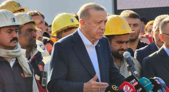 Cumhurbaşkanı Erdoğan, maden kazasında son işçiye de ulaşıldığını, hayatı kaybedenlerin sayısının 41e yükseldiğini söyledi.