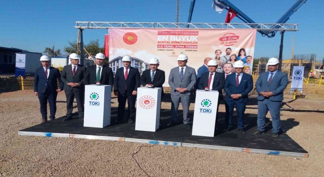 Cumhurbaşkanı Erdoğan Manisadaki temel atma törenine bağlandı