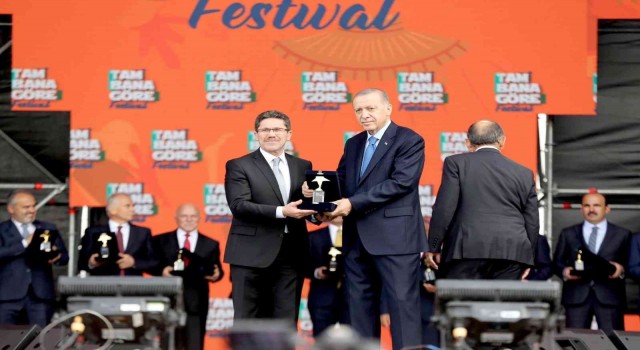 Cumhurbaşkanı Erdoğandan SBBye ödül