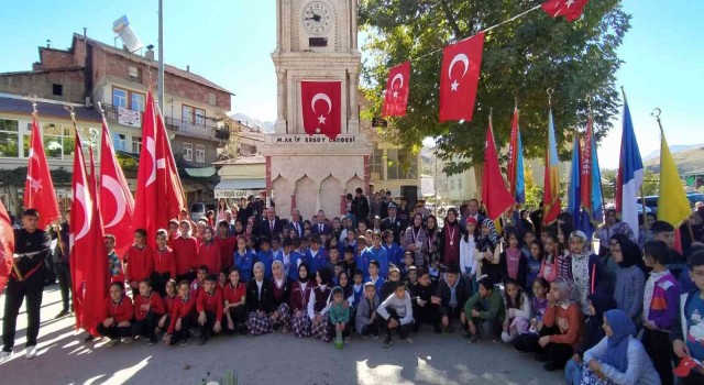 Cumhuriyet Bayramı Çelikhanda coşkuyla kutlandı