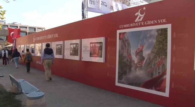 Cumhuriyete Giden Yol sergisi Galataportta açıldı