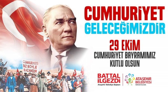 Cumhuriyetin 99. yaşı Ataşehirde Haluk Levent konseri ve fener alayı ile kutlanacak