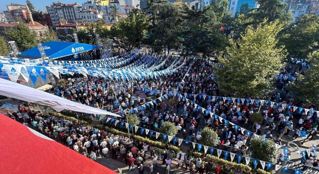 Demokrasi ve Atılım (DEVA) Partisi Genel Başkanı Ali Babacan Trabzonda