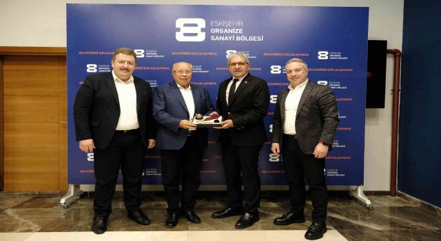 Denizli OSBden Eskişehir OSB Başkanı Küpeliye ziyaret