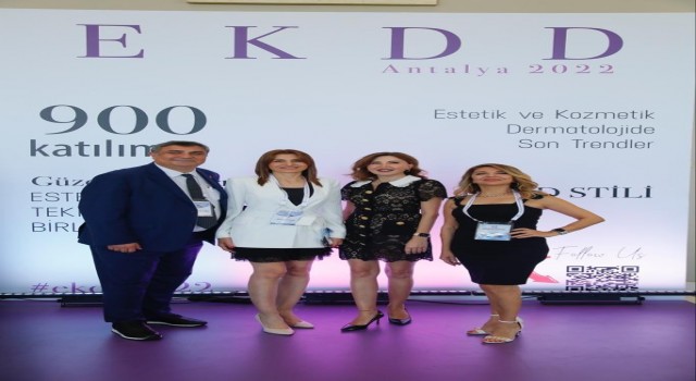 Dermatoloji ve medikal estetik bu kongrede görüşülüyor