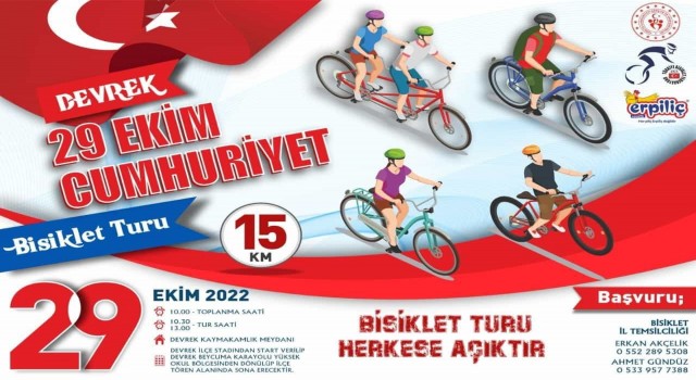 Devrekte bisiklet turu düzenlenecek