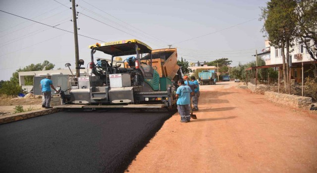 Dim Çayı yolu sıcak asfaltla konforlu hale geldi