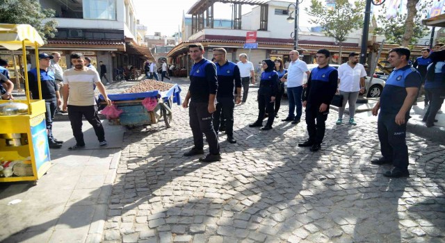 Diyarbakırda kaldırım işgallerine denetim