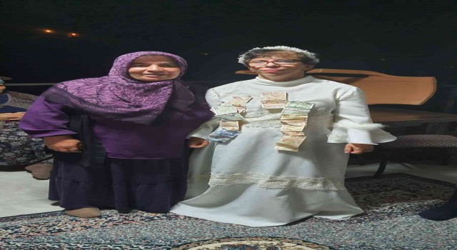 Down sendromlu İlknurun gelinlik hayali gerçek oldu