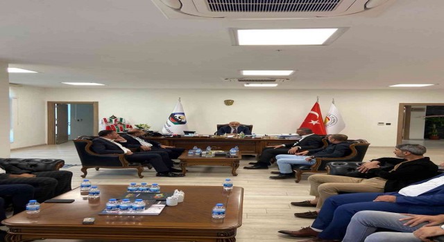 DTSO adayı Karagözden Başkan seçilen rakibi Kayaya nezaket ziyareti